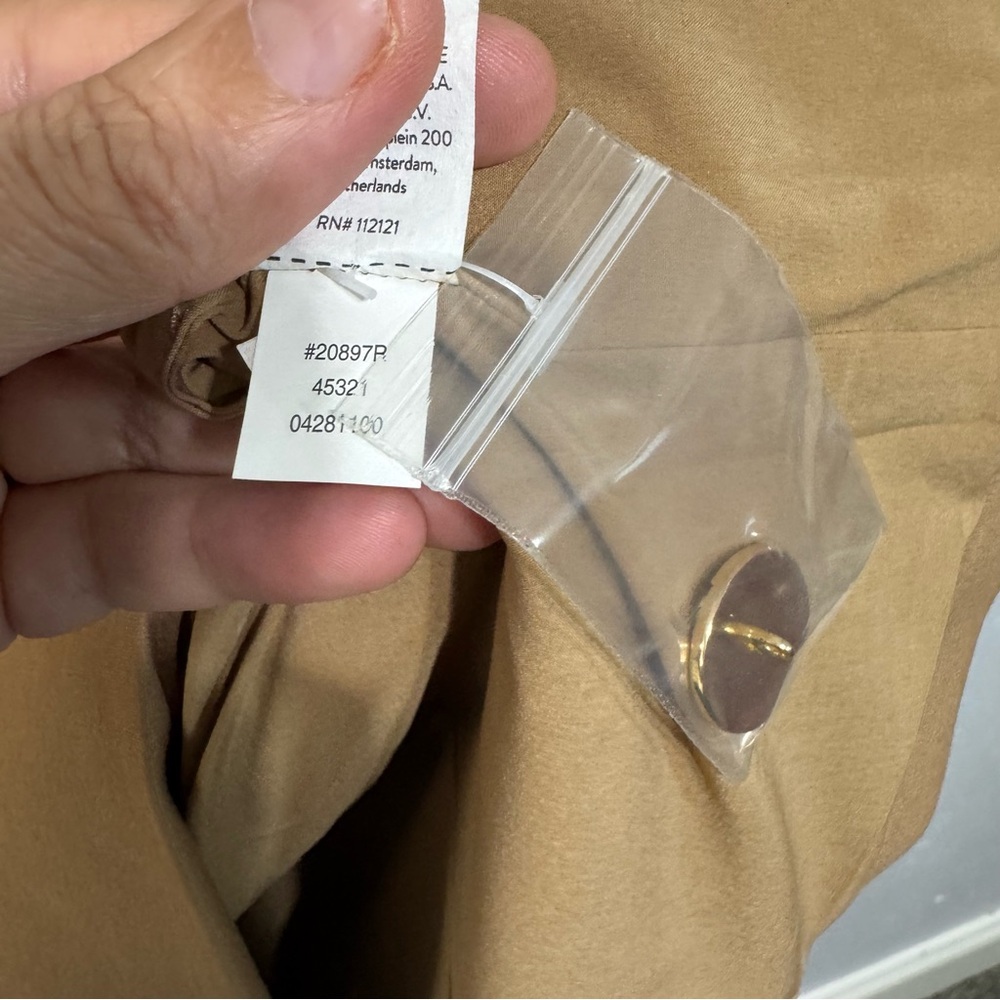 NWT SPANX Ponte vest Tan Sleeveless Dress small - Picture 9 of 9